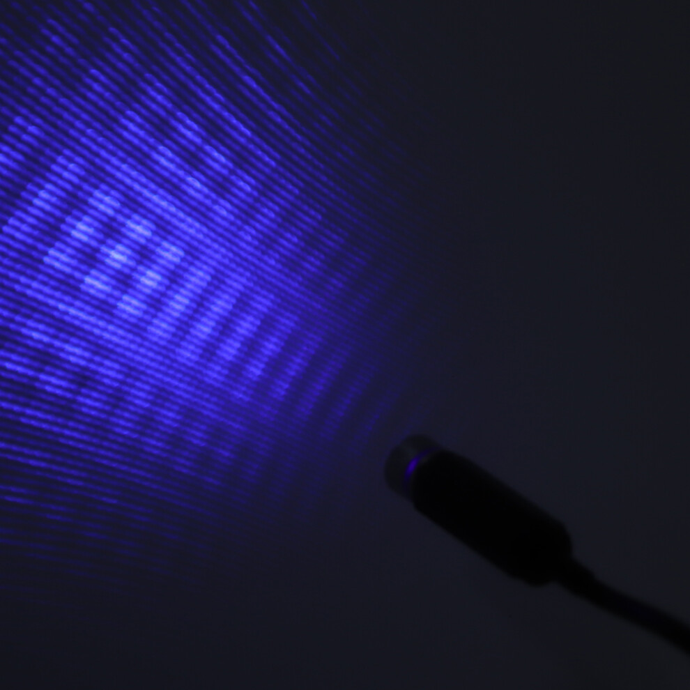 Adjustable Car Starry Sky Usb Romantic Ambient Lamp Light/Blue/Purple 7901392183544