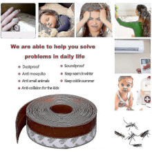 Weatherproof Door Seal, for Door And Window Seal, Sound Insulation, 3m (brown, 3.5cm Wide X 5m Long)