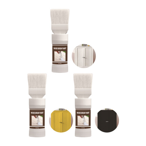 High Adhesion Water Based Gold Foil Paint Brush-Black 1