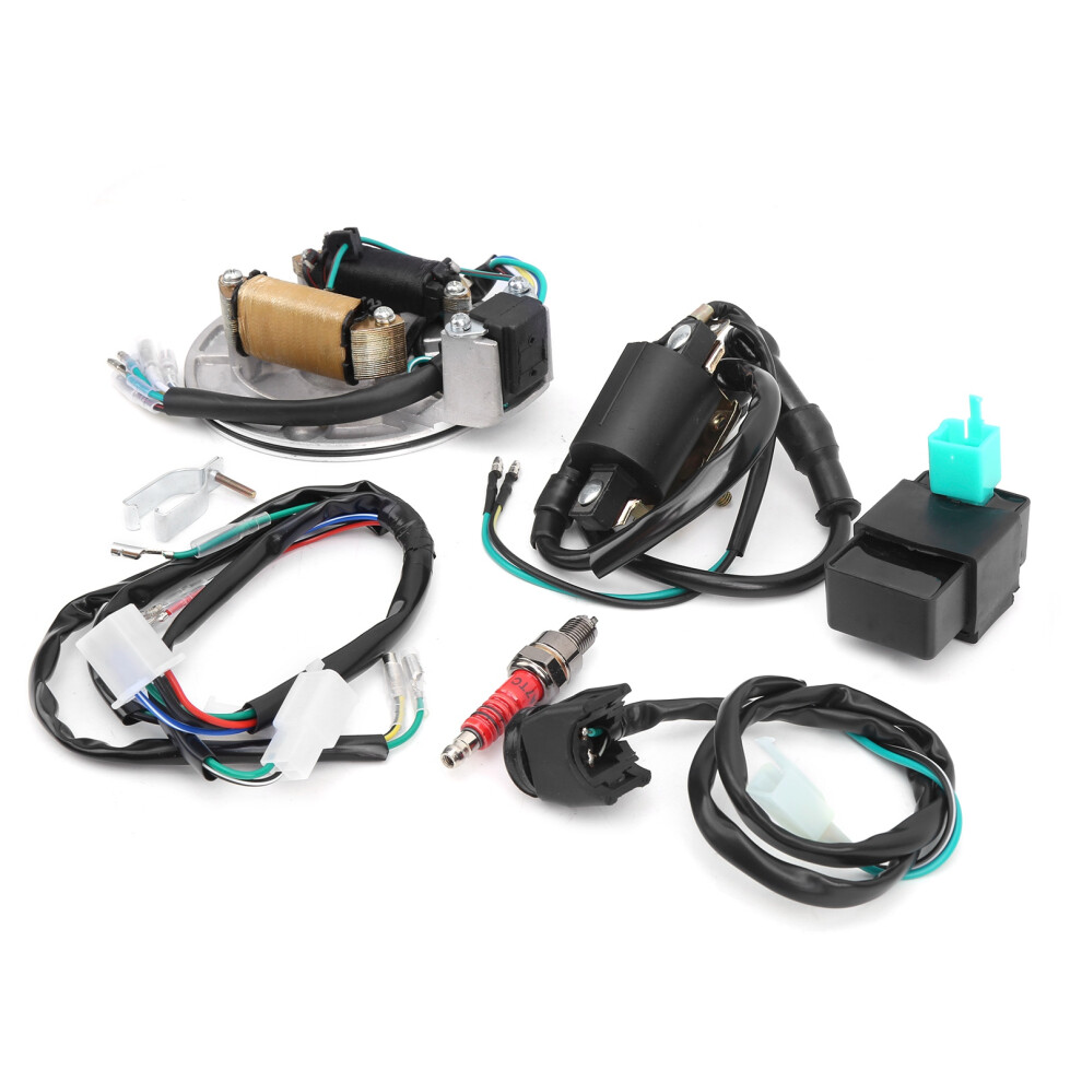 50Cc-125Cc Ignition Coil Stator Cdi Wiring Harness For Dirt Bikes, Black 4601392184918