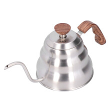 Stainless Steel 1L Pour Over Coffee Tea Kettle with Gooseneck Spout