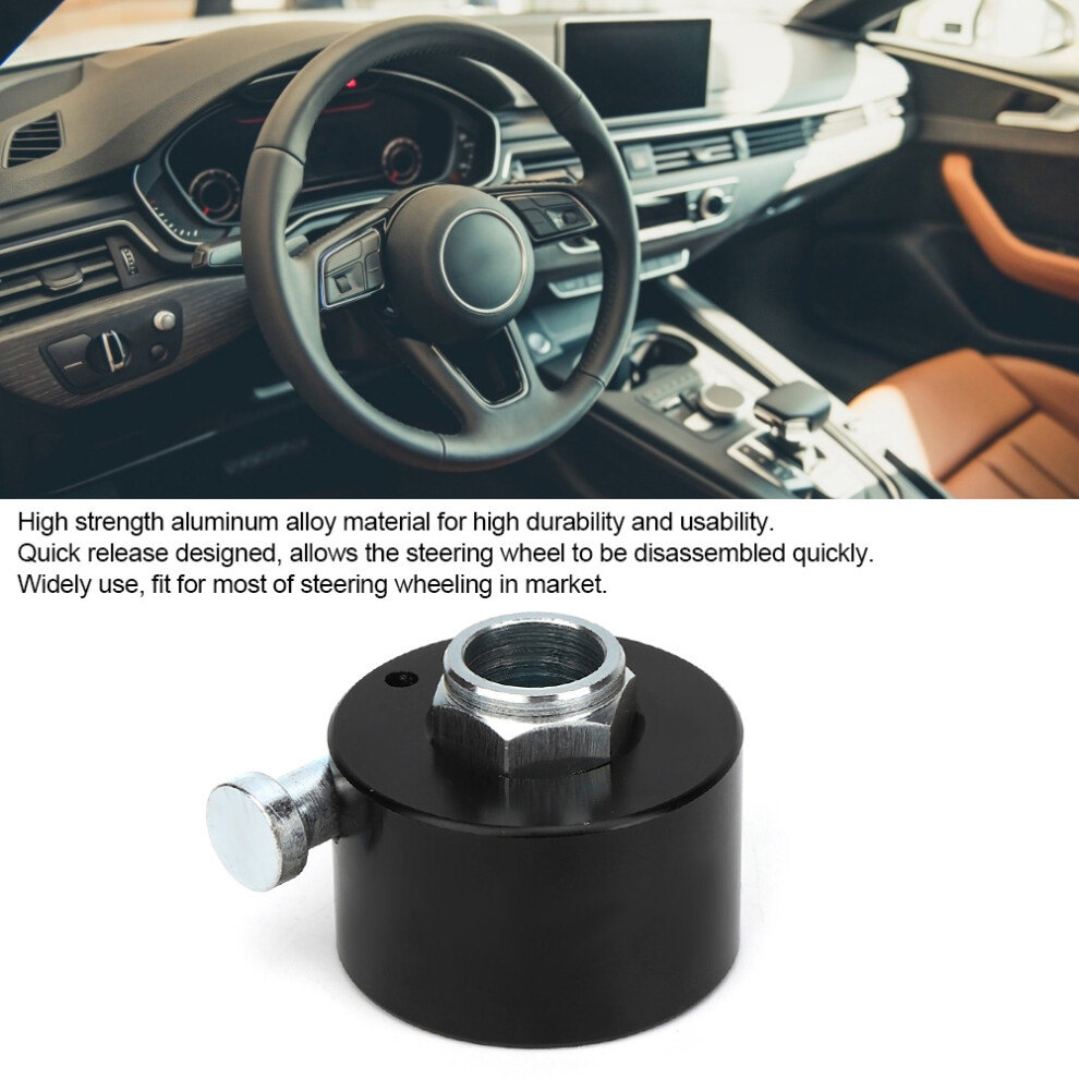 Universal Aluminum Alloy 3/4In Steering Wheel Disconnect Hub 4621392458703