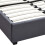 Seconique Madison 4ft6 Double Ottoman Fabric Bed Grey Velvet 9