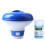 Automatic Pool Chemical Dispenser - Blue & White, PP, 183g 2