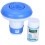 Automatic Pool Chemical Dispenser - Blue & White, PP, 183g 4