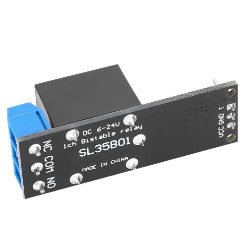 12V Bistable Relay Module SL35B01 Low Level Trigger Self-Locking Switch 2