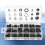 125Pcs Rubber Grommet Assortment Kit - Various Sizes, Waterproof 7