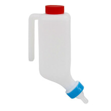 (500ml) 500/800/1000ml Lamp Milk Feeder Bottle Little Goat Calf Sheep Feeding Nursing Bottle Cup with Handle Farm Feeding Tool 800ml