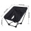 Aluminum Moon Chair With Quick Setups System Folding-Black B 4