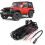 12V 40A Waterproof Car LED Work Light Switch Wiring Harness Black 1
