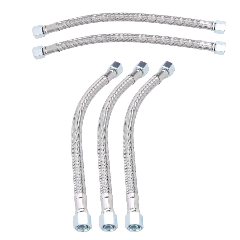 Cast Steel Air Compressor Hose 14 x 1.5 Female 5pk
