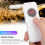Digital Breathalyzer LCD Display, 12x4.5x1.8cm, White 6