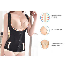 Breathable Women Waist Trainer Corset Body Shaper Slimmer Black M