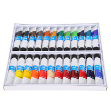24 Colors Watercolor Pigment Set Professional Artist Painting Supplies