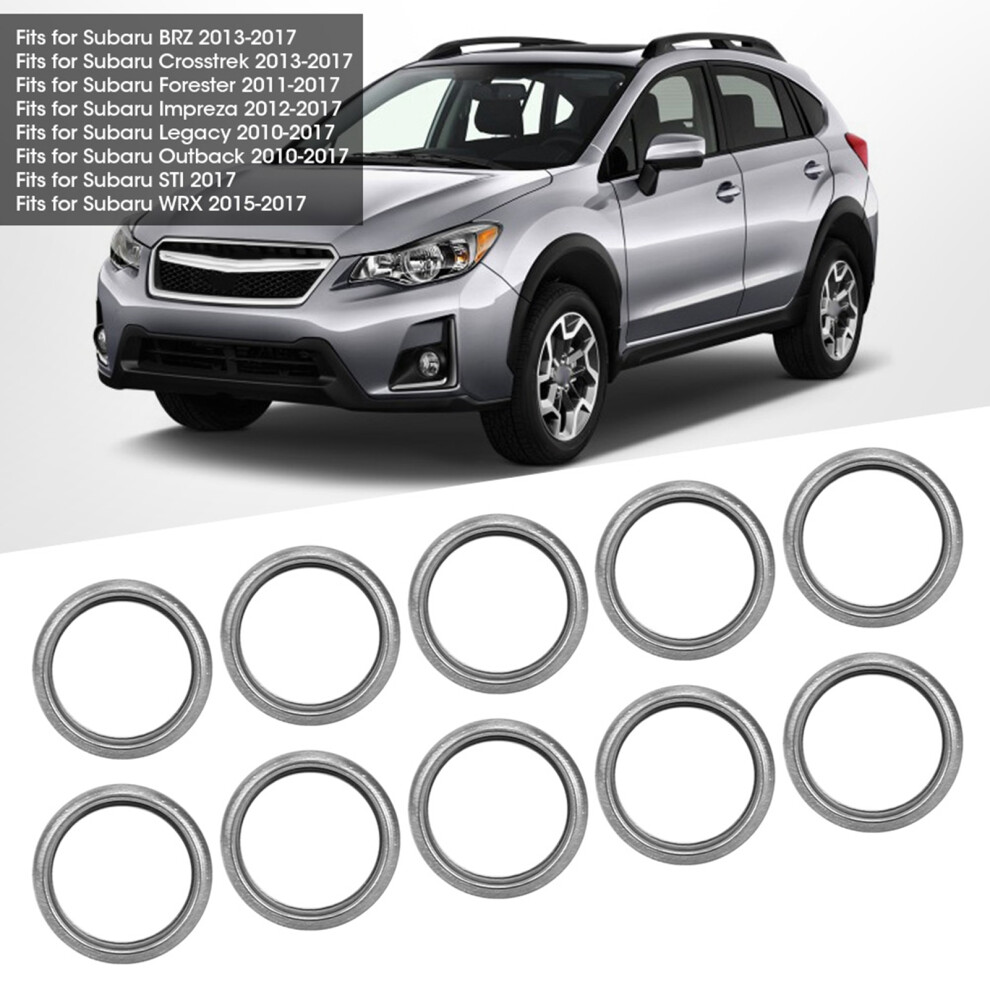 10Pc Crush Gaskets For Drain Plug 20Mm 7444352304943