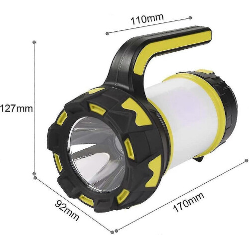 Portable Rechargeable 6 Mode LED Camping Lights with Power Bank Multi-Function Camping Light Tent Light Two-Way Hook - DD 1