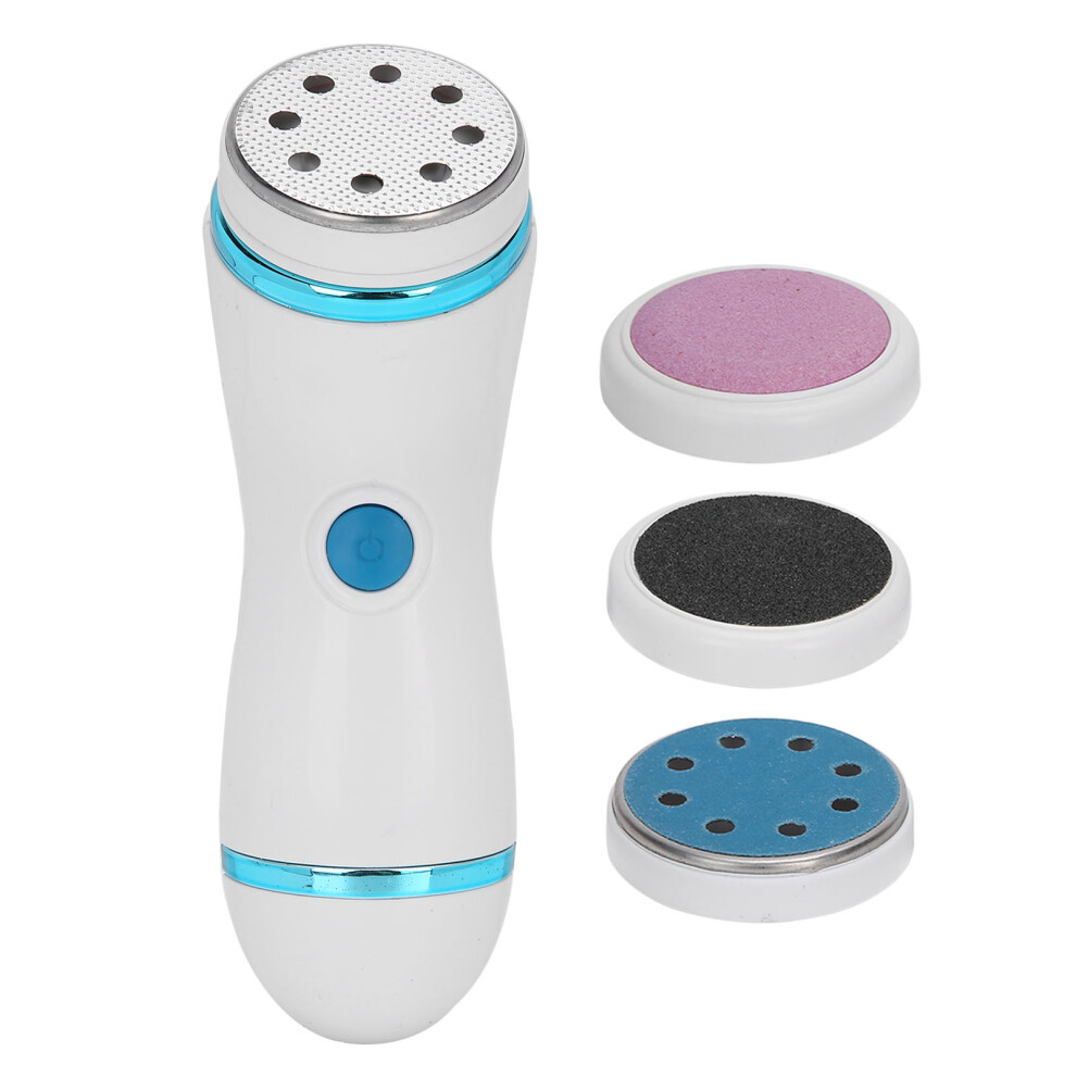 Blue Usb Rechargeable Electric Pedicure Tool, 600Mah Callus Remover