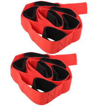Outdoor Sports 2Pcs 6 Legged Race Bands Nylon Webbing Tram Game Equipment