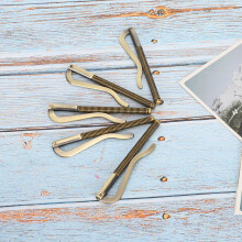 Set of 5 Steel Cash Clips Electroplated 80mm Spring High Hardness for Wallets