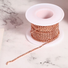Rhinestone Chain DIY Mobile Phone & Clothing Decoration 10Y RS6/6.5