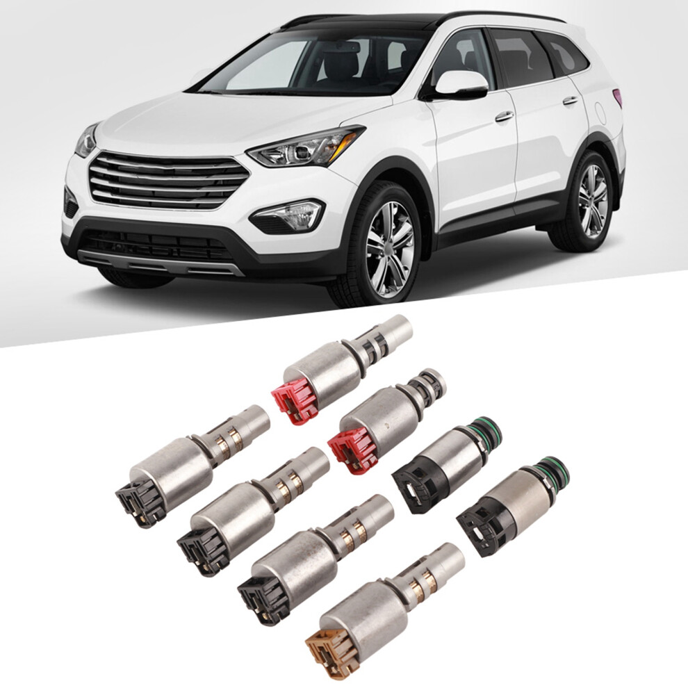 8Pcs Reman Solenoid Kit A6mf1/2 A6lf1/2/3 Hyundai 7444352314805
