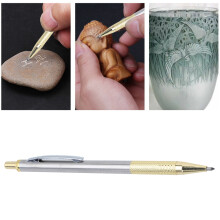 Gold Scribing Pen for Metal Glass Engraving Tungsten Steel Tip Ceramic Marker