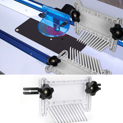 Woodworking Feather Board Inverted Square Power Tool Accessory White 2