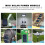 Solar Power Module 2Pcs Mini Epoxy Panel 6V 2W with 100cm Cable for DIY 5