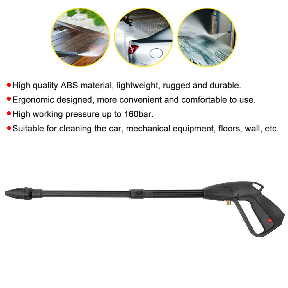 160Bar Trigger Jet For Pressure Washer, Ergonomic 7444352455430