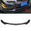 Glossy Black Bumper Lip Spoiler ABS Kit 6
