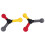 2Pcs Reflex Training Tossing Stick Improving Reaction Speed Trainer Hand-Eye Coordination Baseball for Pre-Game Warm-Ups 5