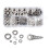 360pcs Stainless Steel Flat Washers Set M2-M10, Assorted Sizes, Storage Box 10