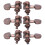 Guitar Locking Tuners Head Knobs 3L/3R Alloy Copper Brass 11