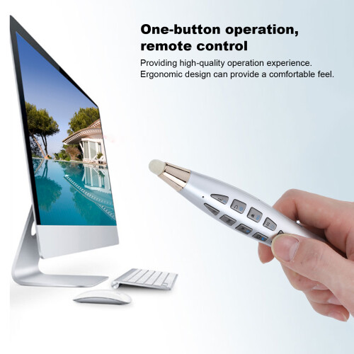 2.4G Wireless Air Mouse with Voice Control Pen for PC, 85g 2