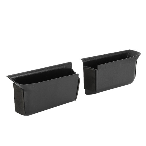 2Pcs ABS Rear Door Handle Storage Box for B GLB W247, Black 1