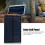 2pcs Mini 5V 250mA Solar Panel System with 30cm Cable, 110x69mm 13