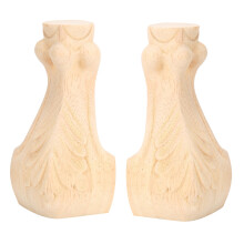 Wooden Legs 2PCS for Coffee Table Couch Cabinet Replacement Decorative Units