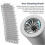 (White) Dog Paw Washer Large Multifunctional Quick Cleaning Pet Tool for Small Medium-sized Dog 4