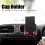 Universal Car Cup Holder Organizer Red 10x8.5x5.8cm Plastic 4