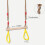 Adjustable Trapeze Swing Bar 78 Inch 3