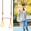 Adjustable Trapeze Swing Bar 78 Inch 7