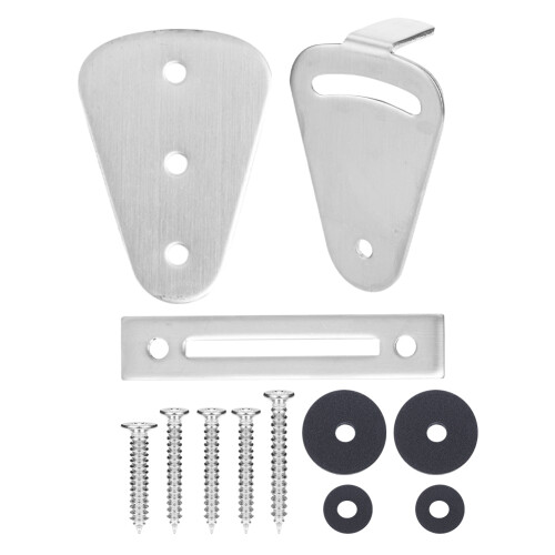 Stainless Steel Barn & Sliding Door Lock Hardware – Durable, Secure, 61g 1