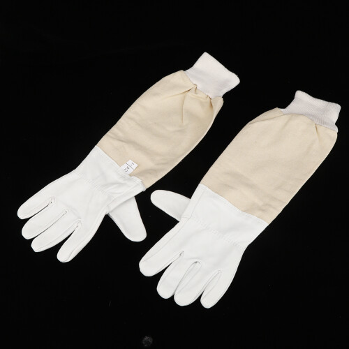 Schutzhandschuhe Imker Schaffell 1
