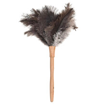 Fluffy Wooden Handle Feather Duster