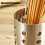 Stainless Steel Chopsticks Holder 10.5cm Container Draining Rack 12