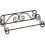 Bronze Wall Mounted Paper Towel Holder with Elegant Scroll Design for SpaceSaving Kitchen Use 3
