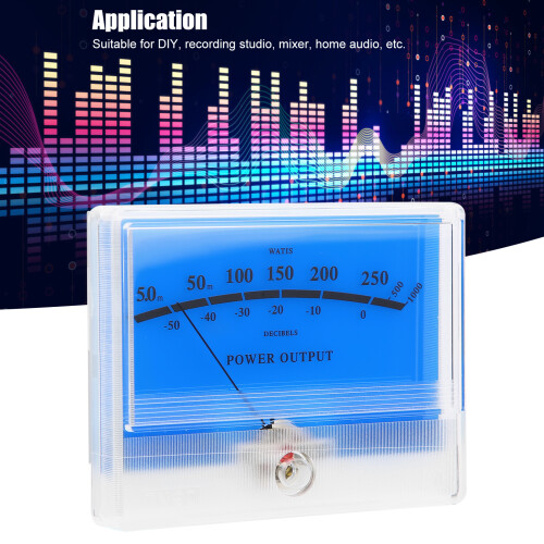 Audio Amplifier VU Meter TN-90A-BGB-S0466 Header Pointer Level Meter 2