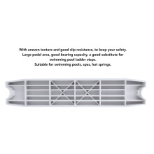 Plastic Pool Ladder Anti-Slip Step Accessory