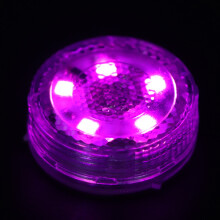 Wireless LED Touch Light for Car, Pink Purple, 240mAh Battery