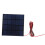 Efficient 5V 4.5W Solar Panel Charger 900mA Windproof & Snowproof 78.7in Cable 2